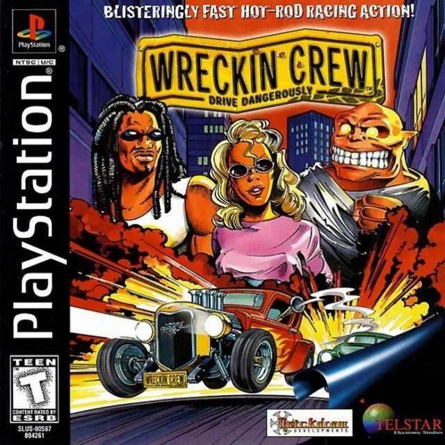 Wreckin Crew (Playstation) - Game Manual Only