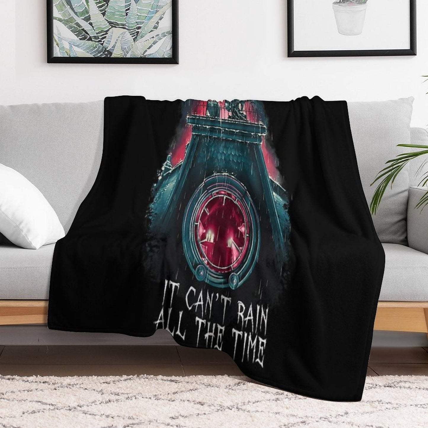 Brandon Lee The Crow Throw Blanket