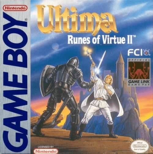 Ultima: Runes of Virtue II (Gameboy) - Game Manual Only