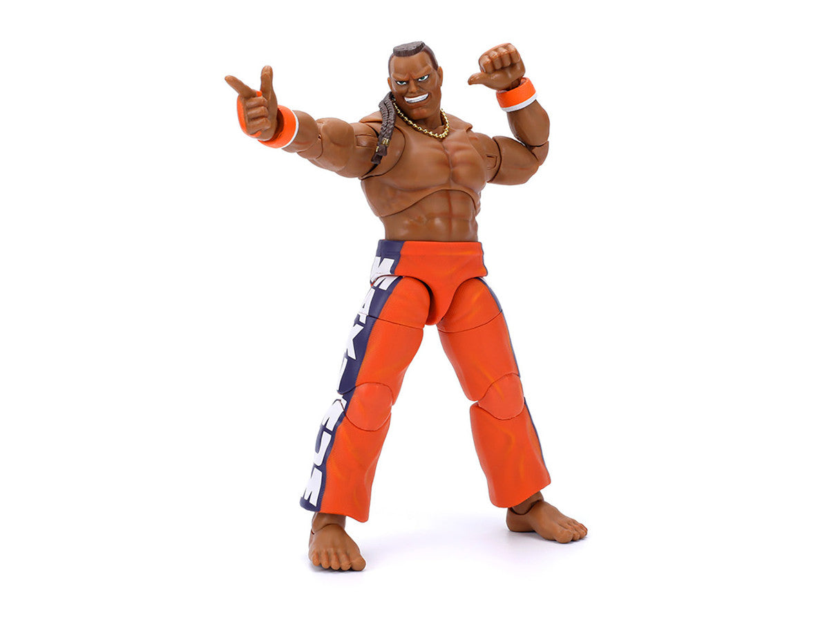 Dee Jay 6" Moveable Figure with Accessories and Alternate Head and Hands "Ultra Street Fighter II: The Final Challengers" (2017) Video Game Model by Jada-1