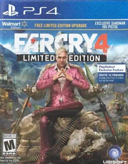 Far Cry 4: Limited Edition Walmart Exclusive (Playstation 4) - Game Only