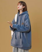 Women's Classic Teddy Hoodie - Apricot / S