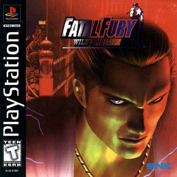 Fatal Fury Wild Ambition (Playstation) - Game Manual Only