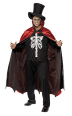 Reversible Vampire/Skeleton Adult Costume Large 42-44
