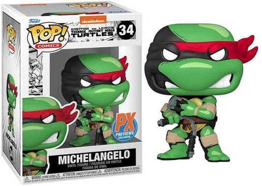 Michelangelo (Comics, Teenage Mutant Ninja Turtles) 34 - Previews Exclusive - 