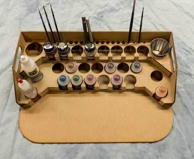 Painting Station - 34mm V2, For GW / Citadel Bottles - 