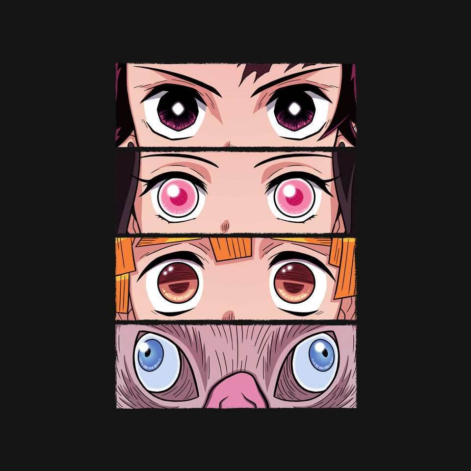 Demon Eyes - None / Black / OS