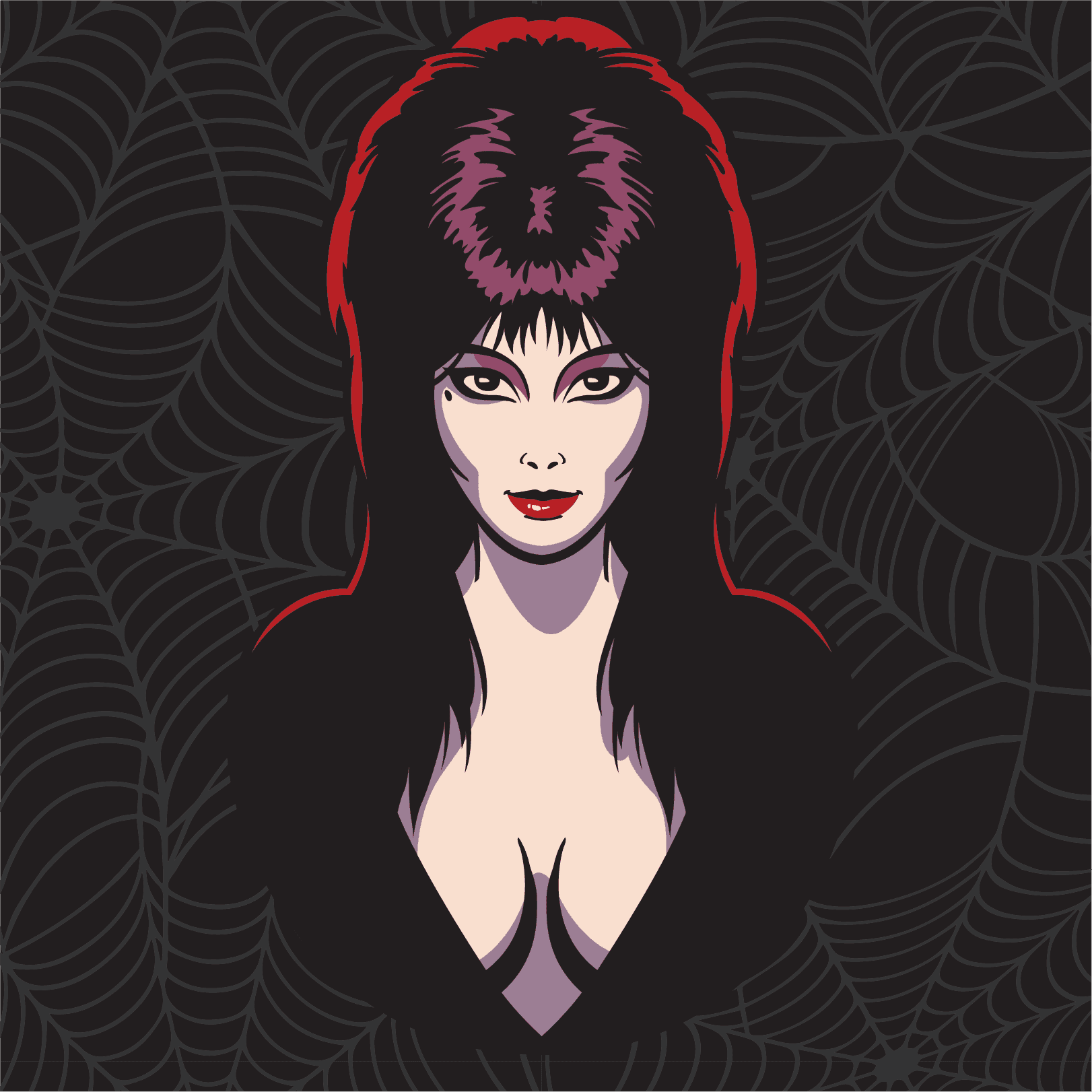 Elvira Mistress of the Dark Crew Socks - 