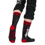Elvira Mistress of the Dark Crew Socks - 