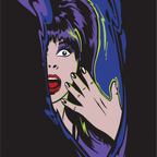 Elvira Unpleasant Dreemz Crew Socks - 