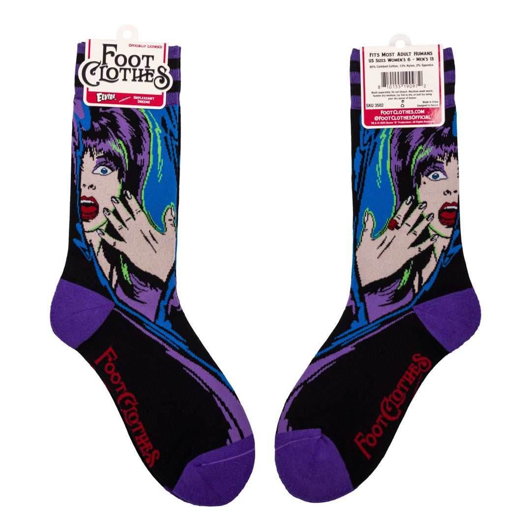 Elvira Unpleasant Dreemz Crew Socks - 