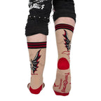 Elvira Cruel Ink Crew Socks - 