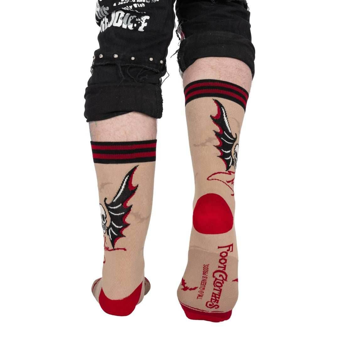 Elvira Cruel Ink Crew Socks - 