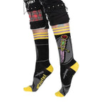 Elvira I Cut You Crew Socks - 