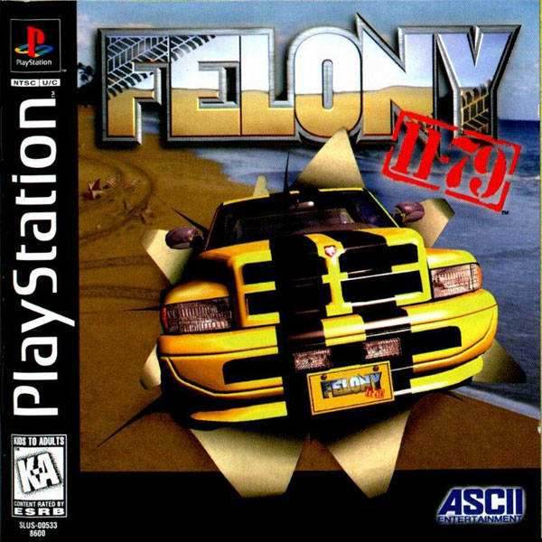Felony 11-79 (Playstation) - Game Manual Only