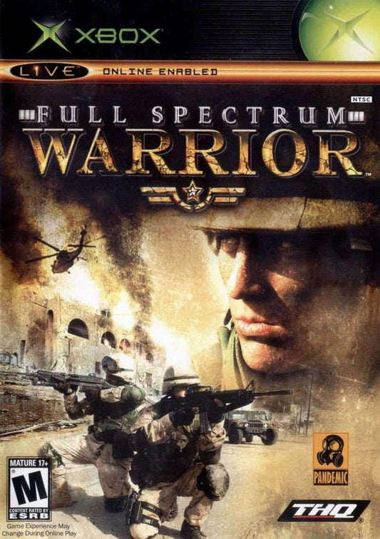 Full Spectrum Warrior (Xbox) - Game Manual Only