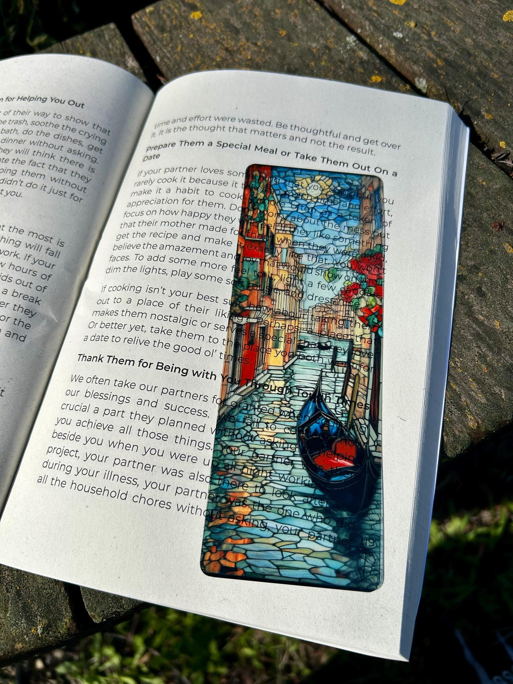 Venice Italy Bookmark – Romantic Canal Scene, Travel Keepsake, Italian Aesthetic, Book Lover Gift, European Landmark, Venice canals