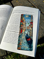 Venice Italy Bookmark – Romantic Canal Scene, Travel Keepsake, Italian Aesthetic, Book Lover Gift, European Landmark, Venice canals