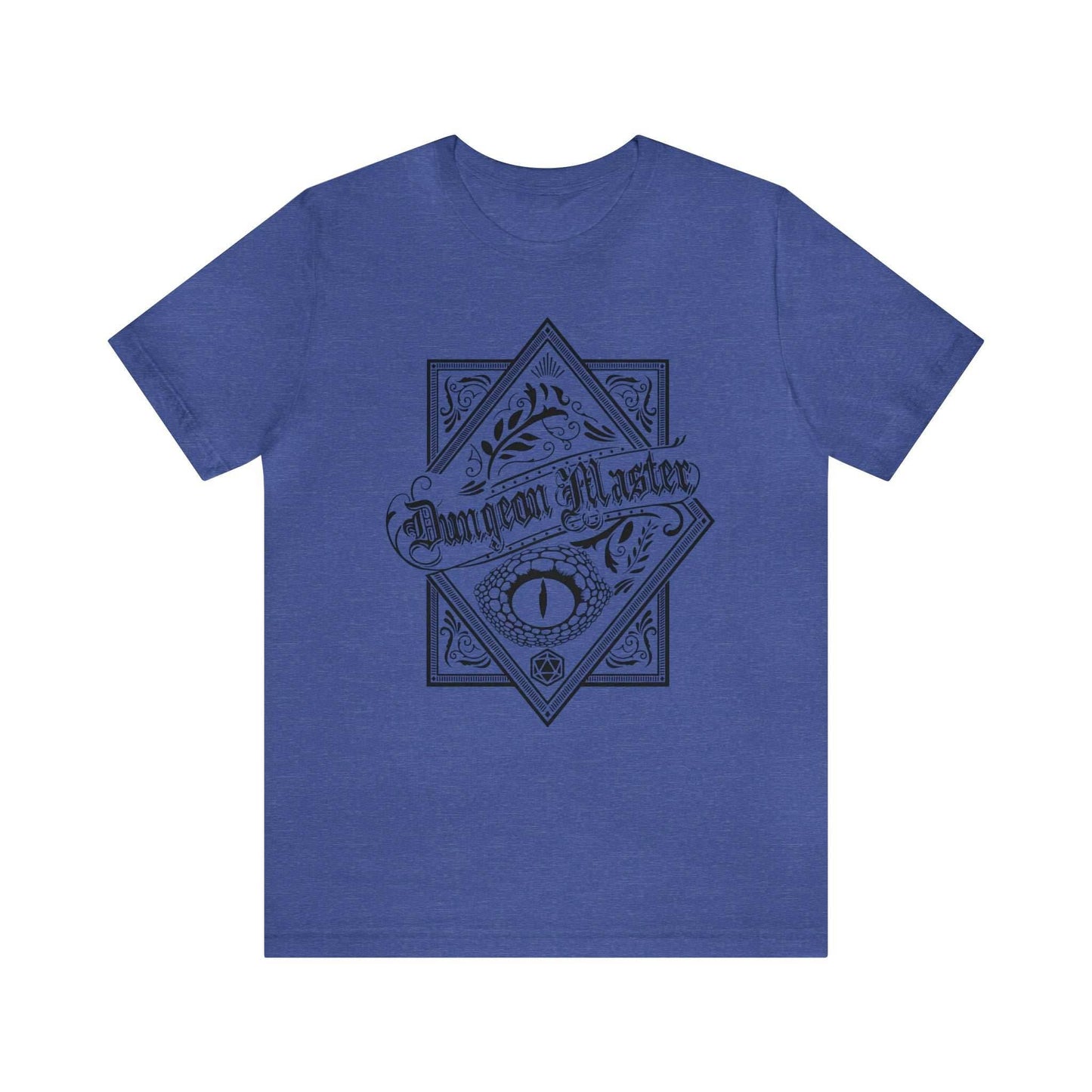 Dungeon Master Shirt - Heather True Royal / S