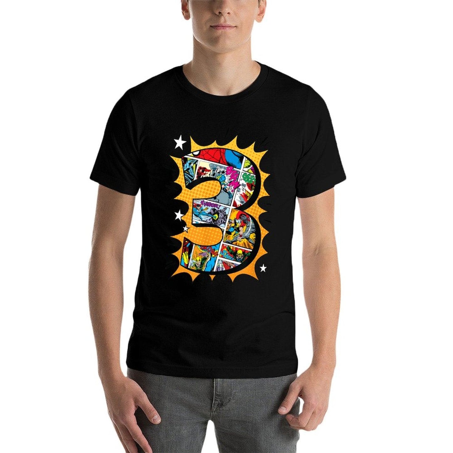 Marvel Avengers Comics 3rd Birthday  Classic T-Shirt