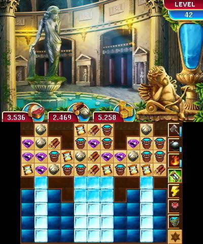 Jewel Master: Cradle of Rome 2 (Nintendo 3DS) - Complete - Good