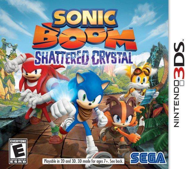 Sonic Boom: Shattered Crystal (Nintendo 3DS) - Game Manual Only