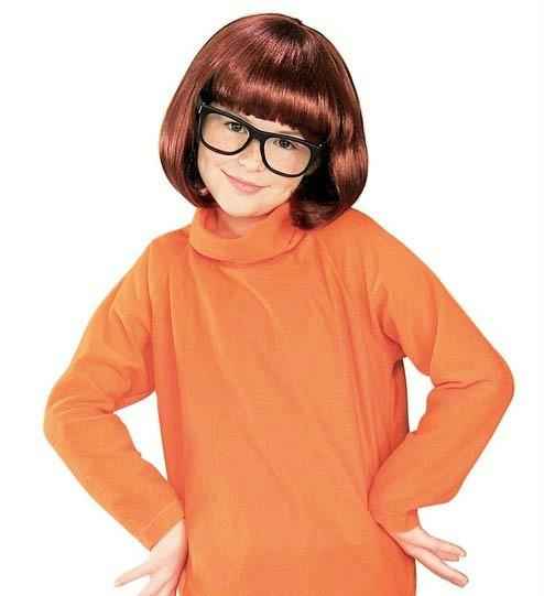Velma From Scooby Doo Kids Child Costume Medium 8-10
