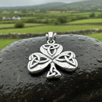 Peridot Shamrock Necklace