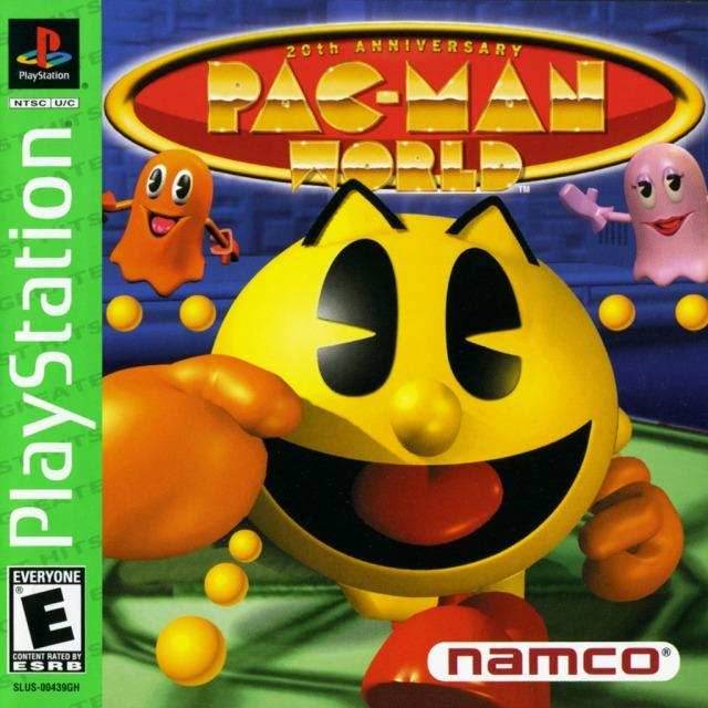 Pac-Man World 20th Anniversary Edition (Greatest Hits) (Playstation) - Game Manual Only