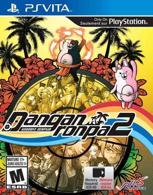 Danganronpa 2: Goodbye Despair (Playstation Vita) - Game Manual Only