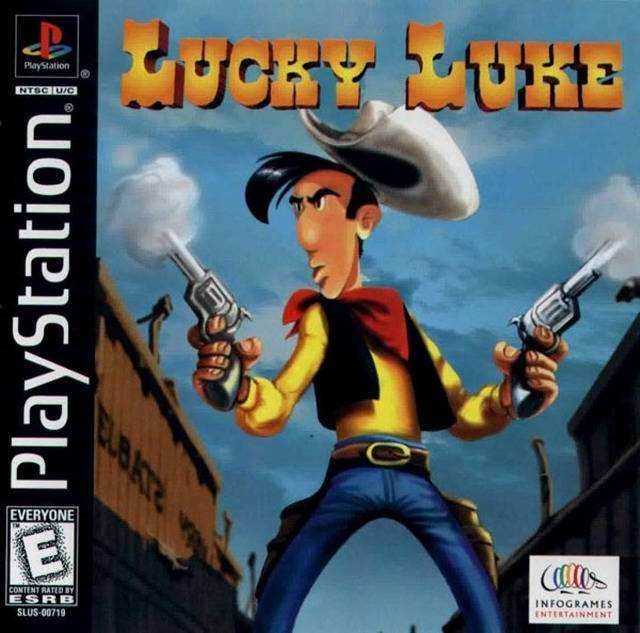 Lucky Luke (Playstation) - Game Manual Only