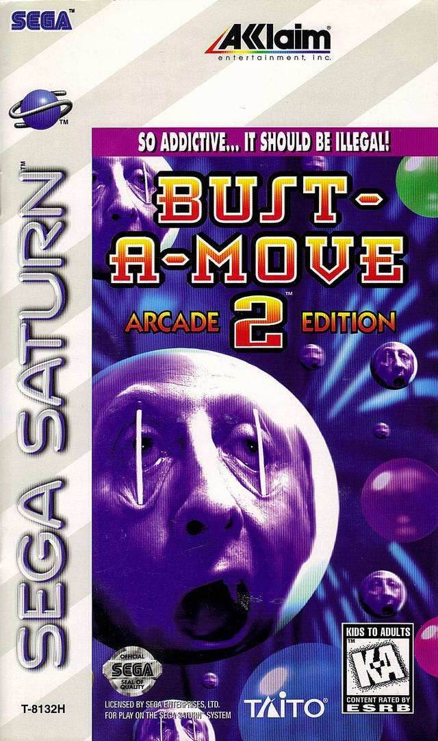 Bust-a-Move 2 Arcade Edition (Sega Saturn) - Game Manual Only