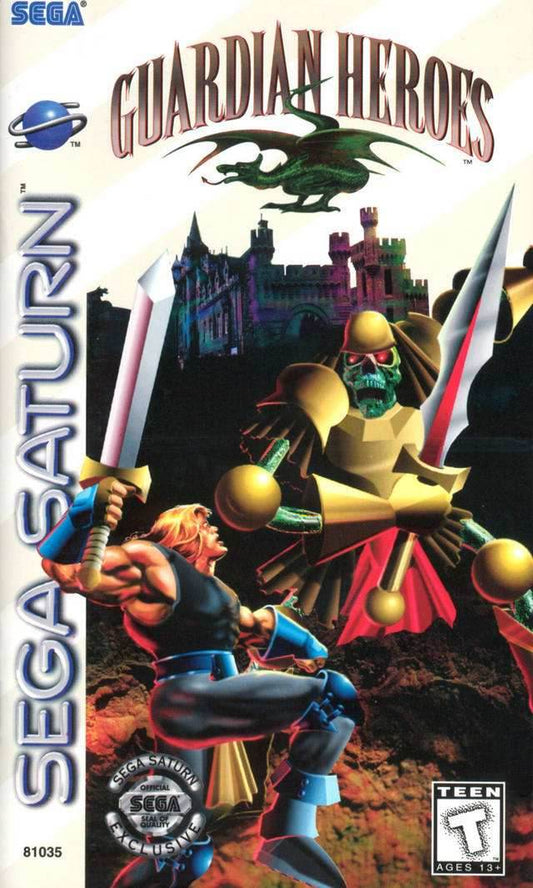 Guardian Heroes (Sega Saturn) - Game Manual Only