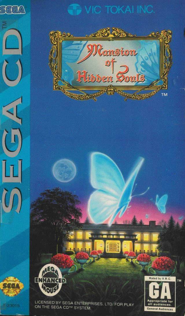 Mansion of Hidden Souls (Sega CD) - Game Manual Only