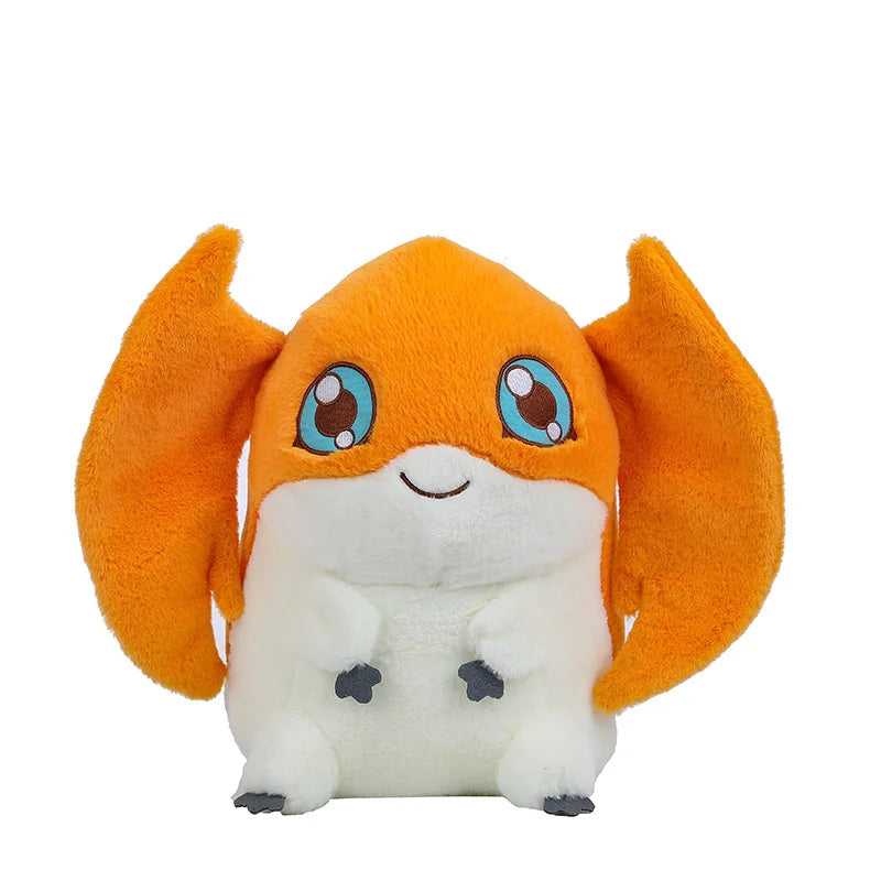 35cm Kawaii Digimon Adventure Anime Figure Toy Patamon Cartoon Sitting Position Doll Soft Pillow Decoration Girls Birthday Gift