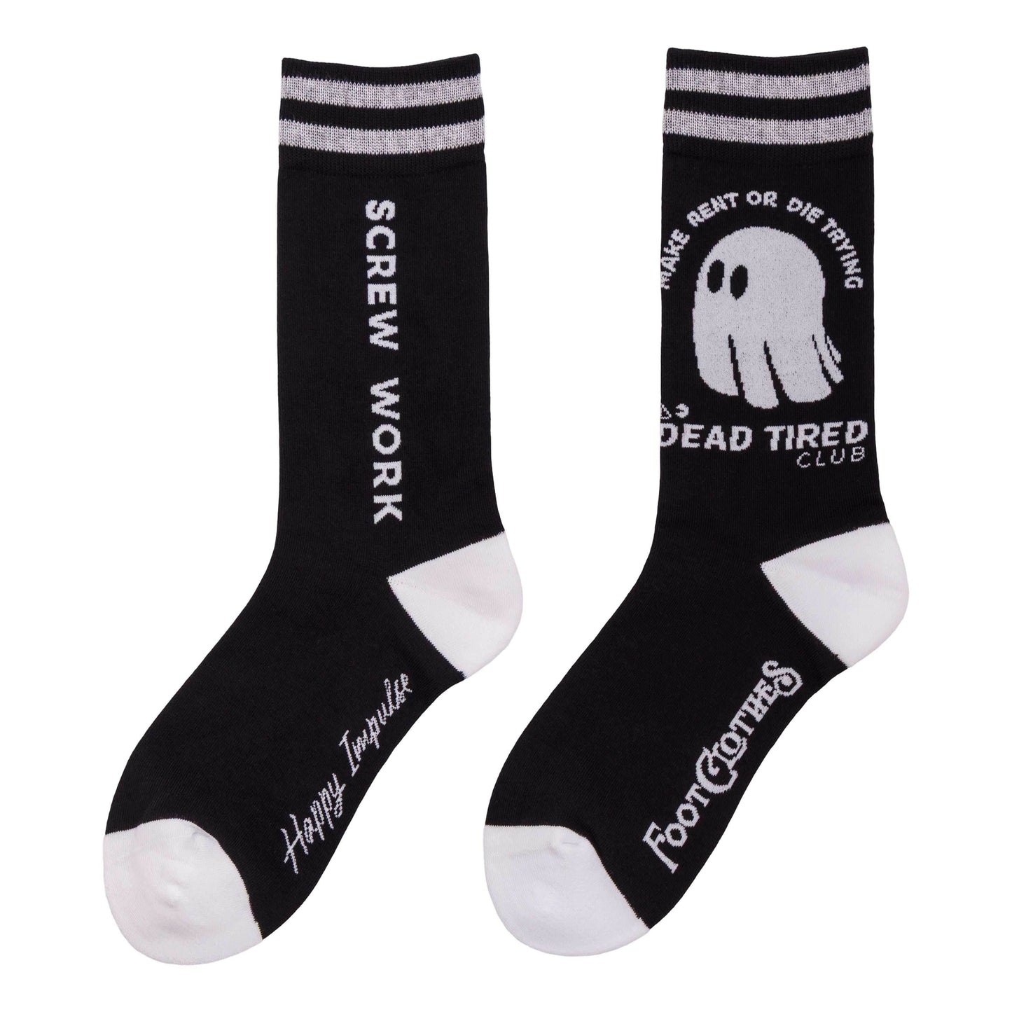 Dead Tired Crew Socks - 