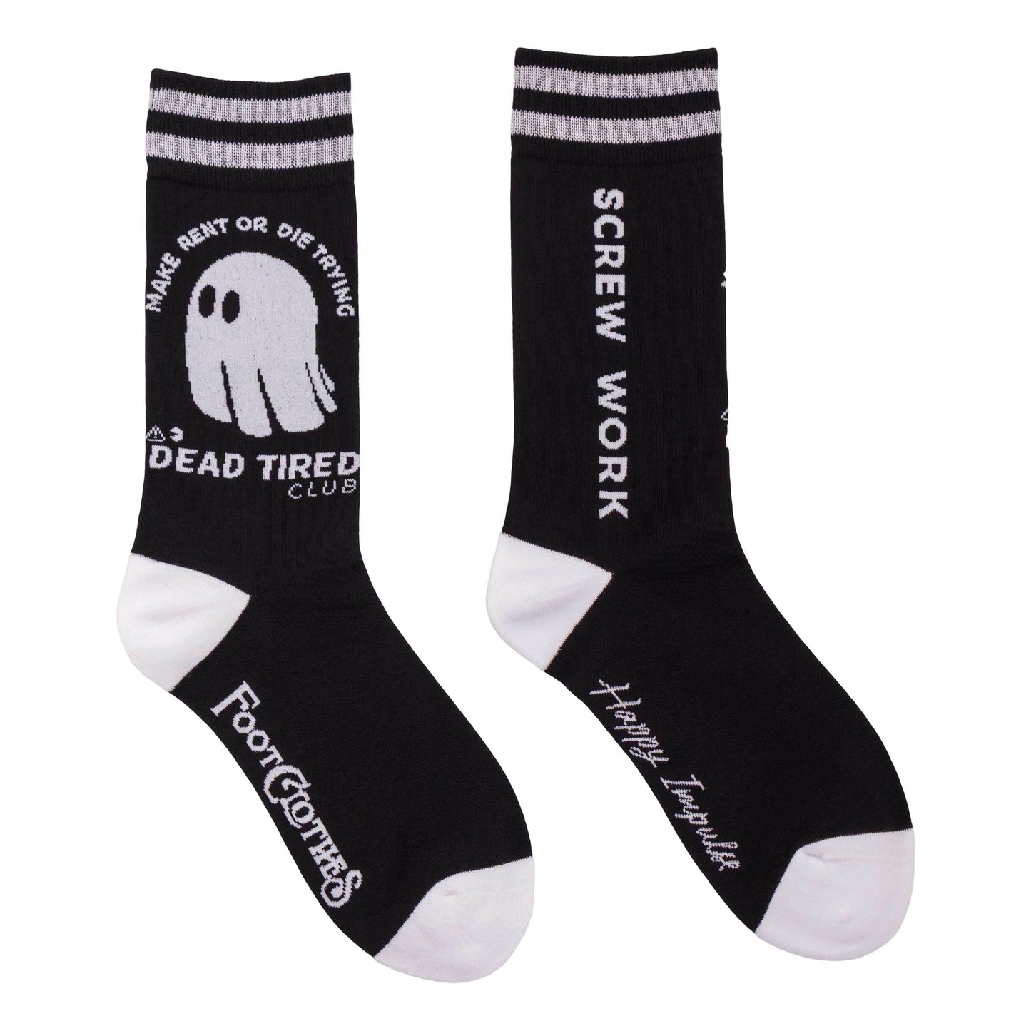 Dead Tired Crew Socks - 