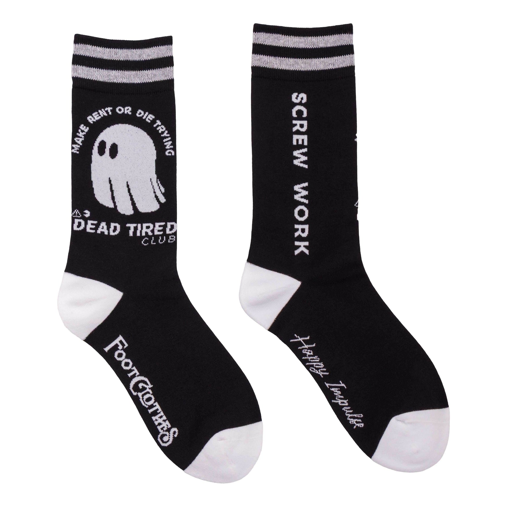 FootClothes x Happy Impulse Crew Sock Pack | 4 Designs - 