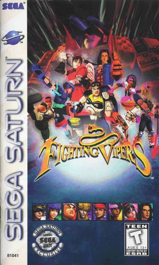 Fighting Vipers (Sega Saturn) - Game Manual Only