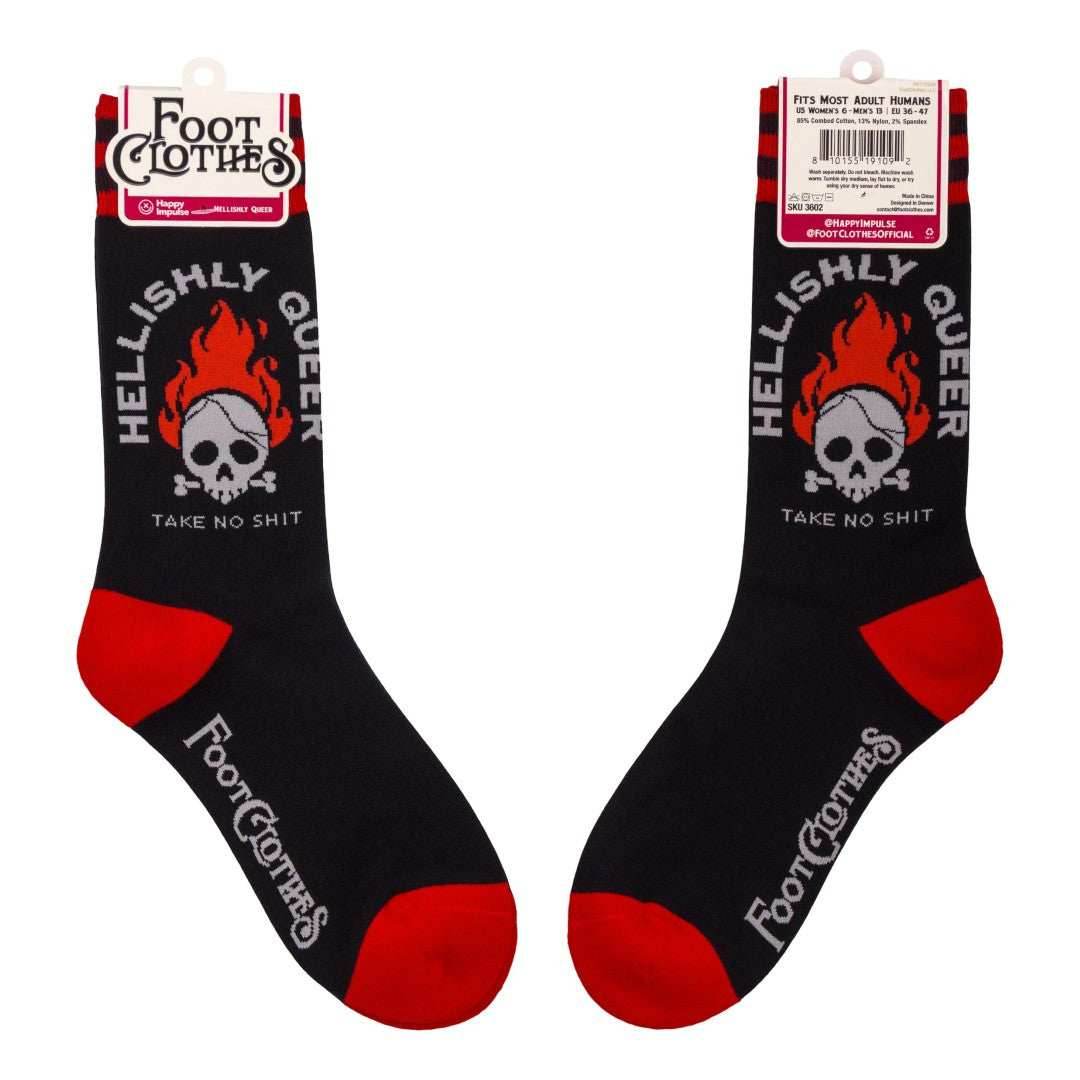 Hellishly Queer Crew Socks - 