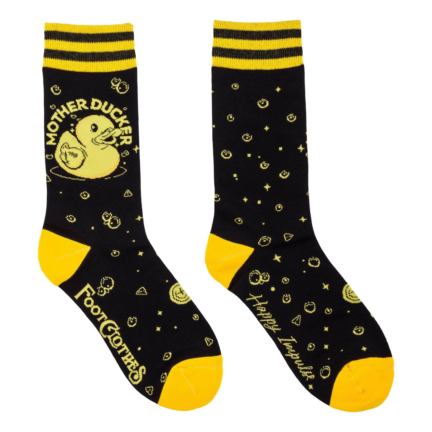 FootClothes x Happy Impulse Crew Sock Pack | 4 Designs - 