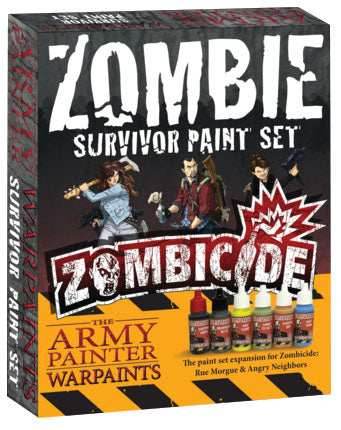 Army Painter Warpaints: Zombicide Survivor Paint Set - 