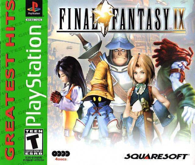 Final Fantasy IX (Greatest Hits) (Playstation) - Game Manual Only