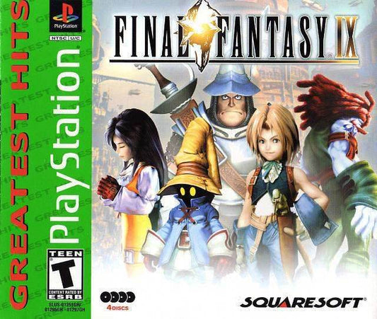 Final Fantasy IX (Greatest Hits) (Playstation) - Game Manual Only