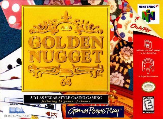 Golden Nugget 64 (Nintendo 64) - Game Manual Only
