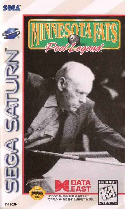 Minnesota Fats: Pool Legend (Sega Saturn) - Game Manual Only