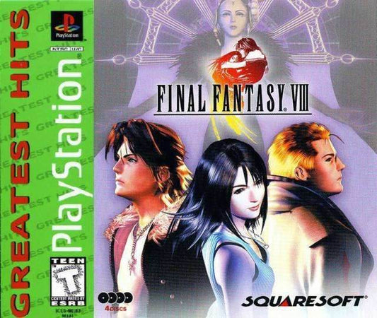 Final Fantasy VIII (Greatest Hits) (Playstation) - Game Manual Only