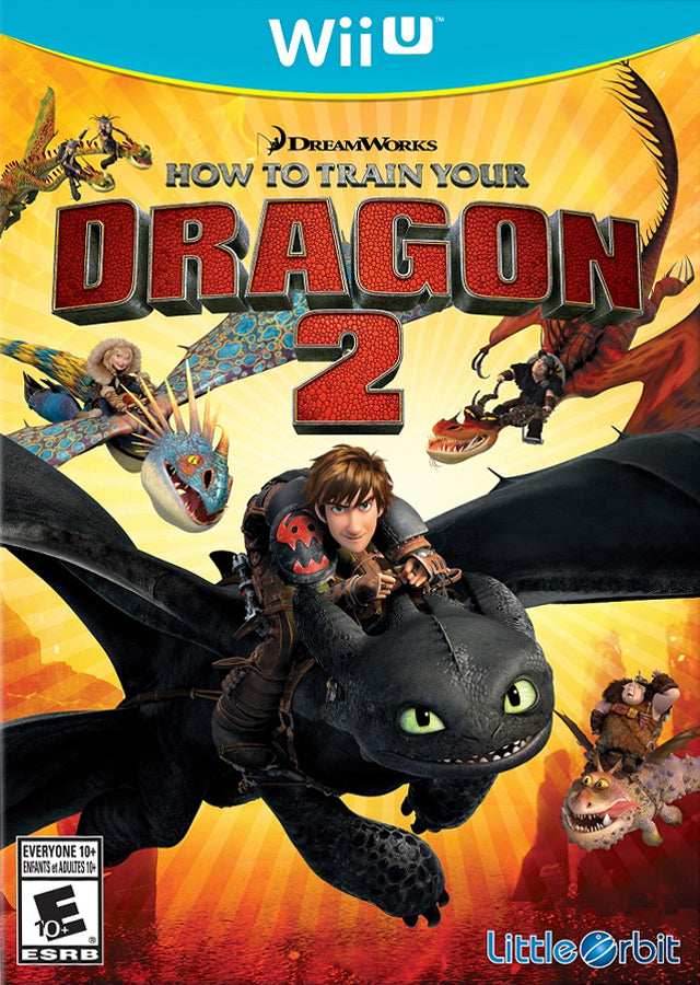 How to Train Your Dragon 2 (WiiU) - Game Manual Only