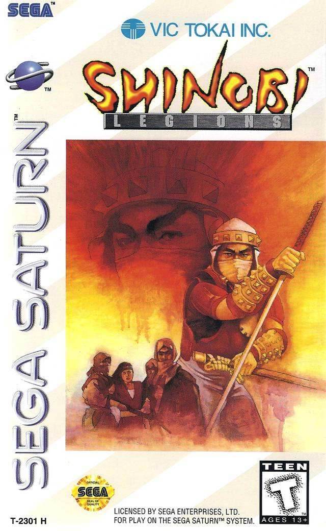 Shinobi Legions (Sega Saturn) - Game Manual Only