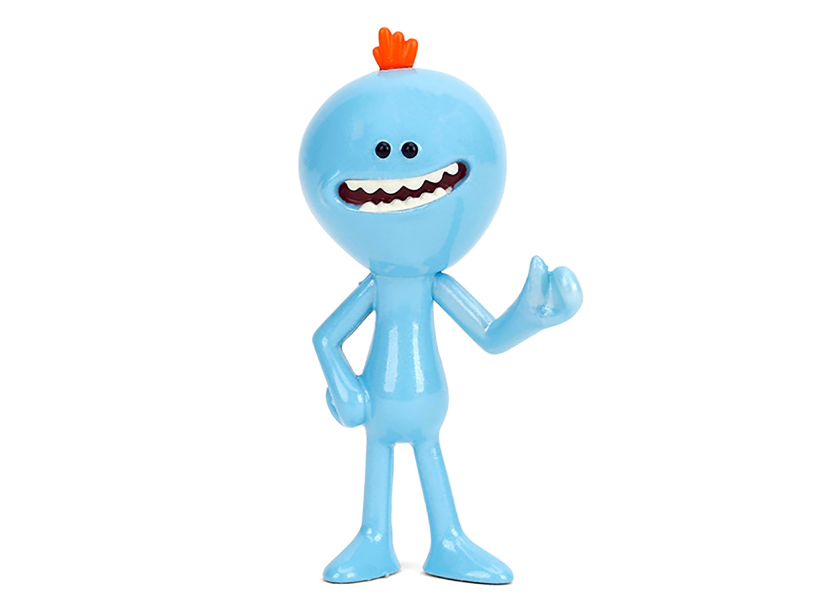 Set of 4 Diecast Figures "Rick and Morty" (2013-Current) TV Series "Metalfigs" Series Diecast Models by Jada